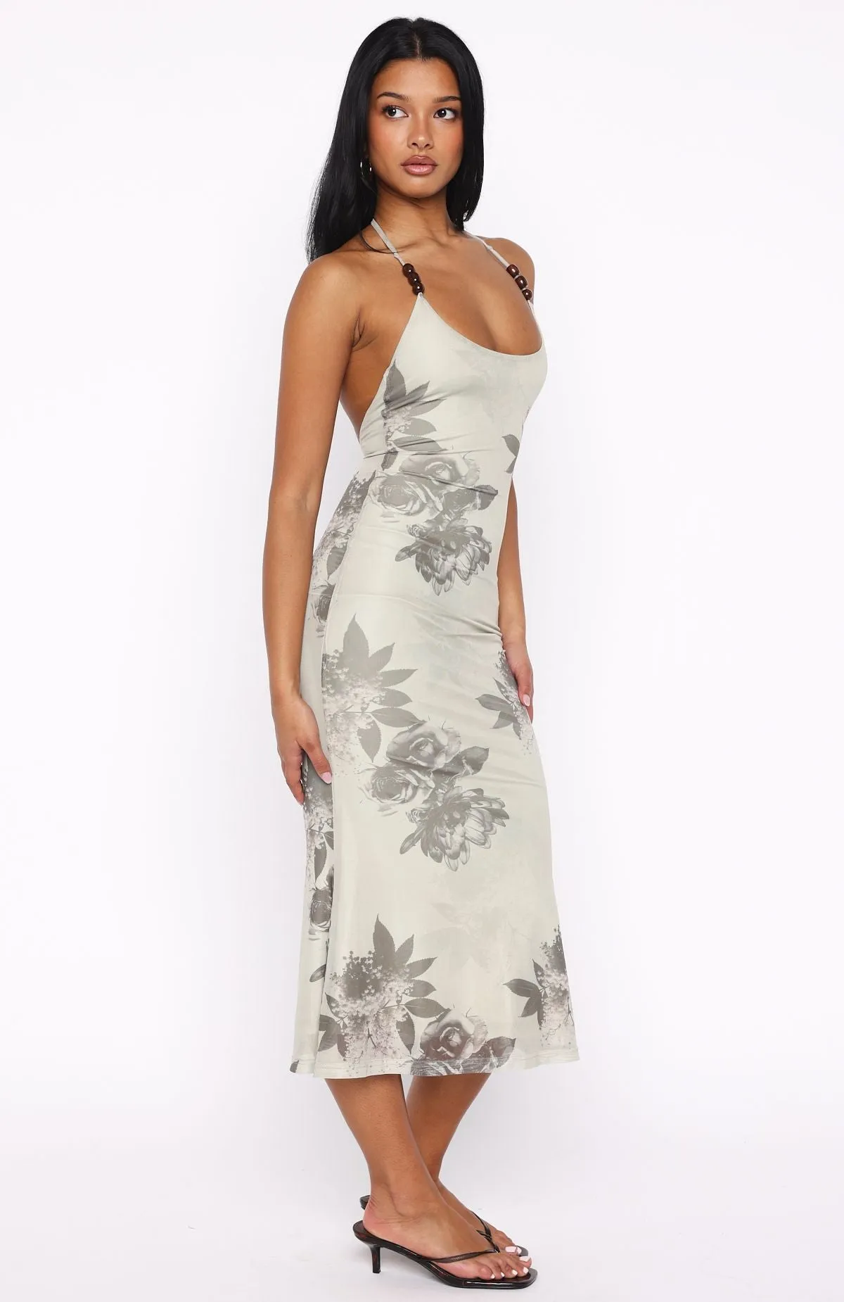 Tropic Like It's Hot Midi Dress Vintage Muse sold by White Fox Boutique product image thumbnail 4