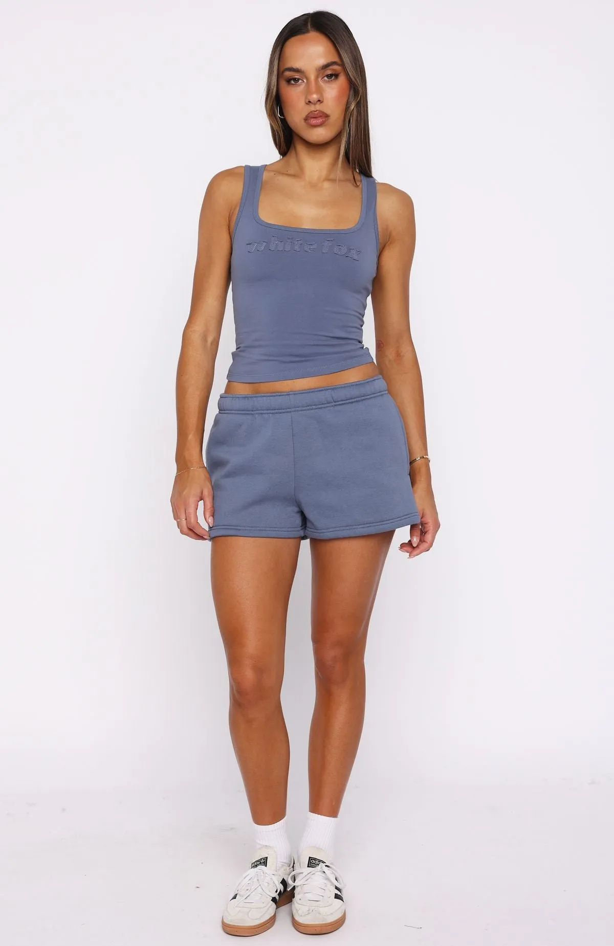From The Archives Lexi Lounge Shorts Ocean sold by White Fox Boutique product image thumbnail 5
