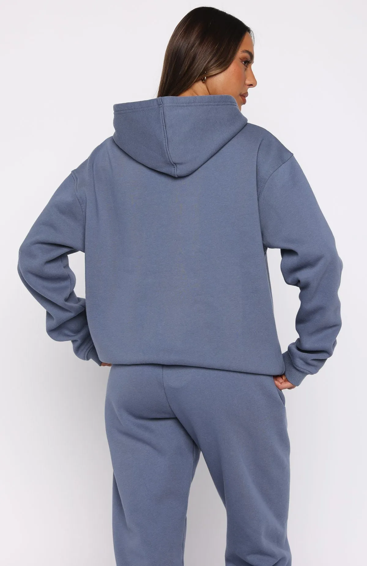 From The Archives Lexi Oversized Hoodie Ocean sold by White Fox Boutique product image thumbnail 4