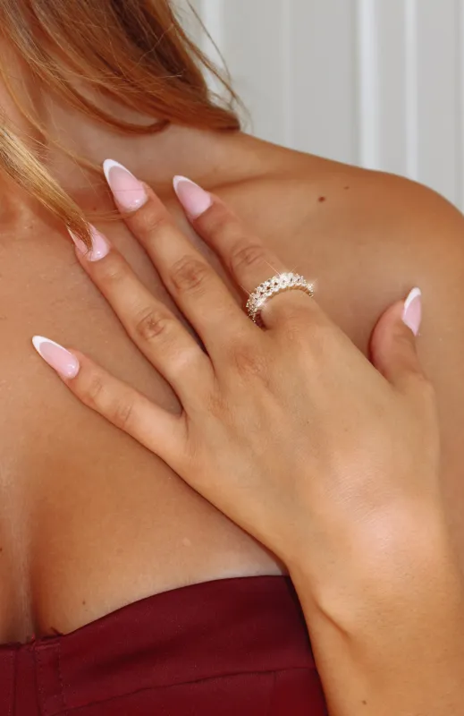 Brax Ring Set Gold sold by White Fox Boutique