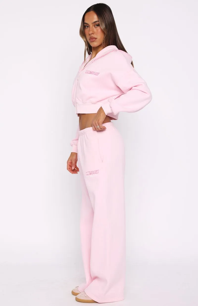 Vol. 1 Wide Leg Sweatpants Posy sold by White Fox Boutique product image thumbnail 3