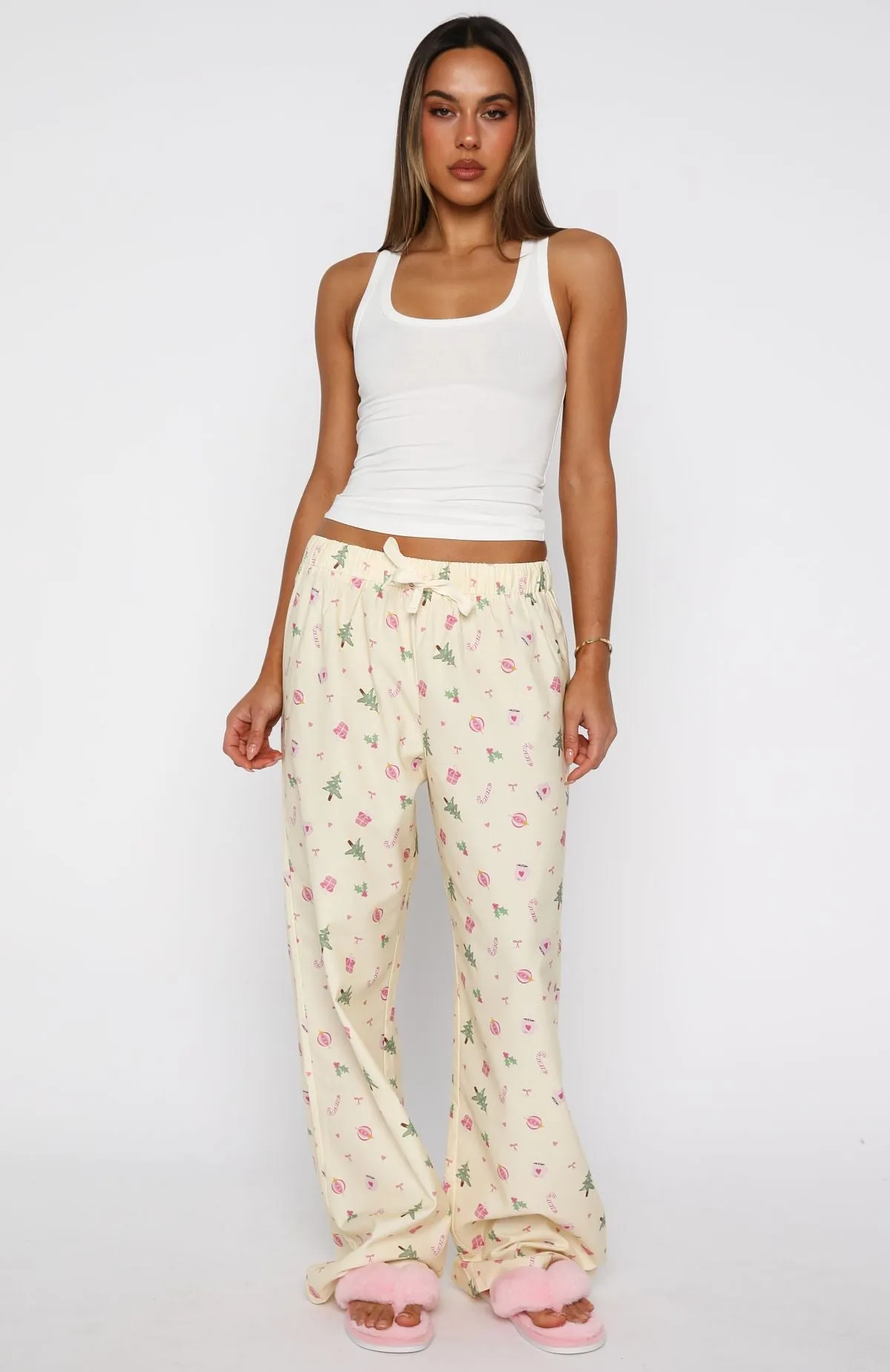 Sweetheart Pyjama Pants Festive Flicker sold by White Fox Boutique product image thumbnail 2