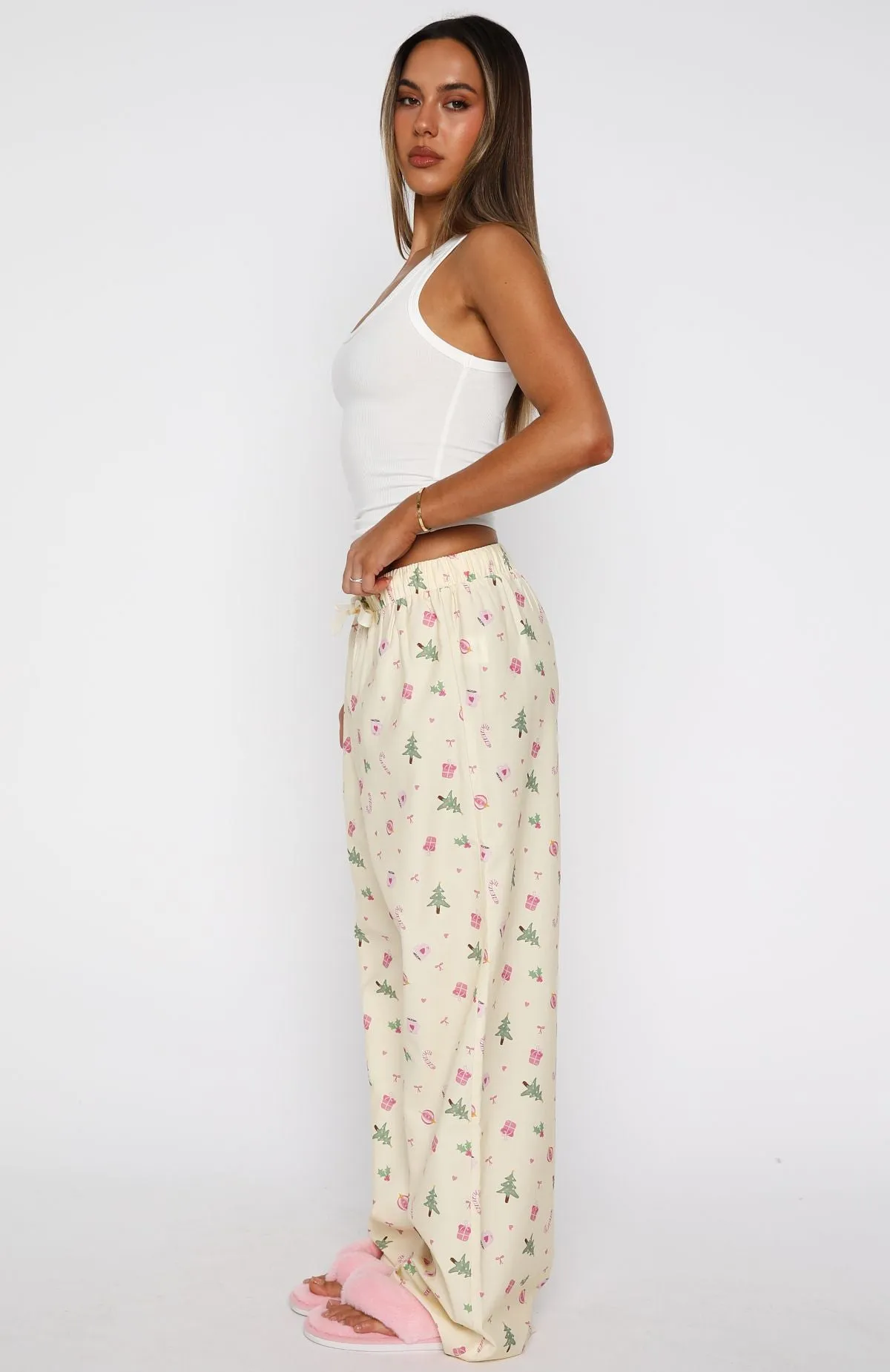 Sweetheart Pyjama Pants Festive Flicker sold by White Fox Boutique product image thumbnail 3