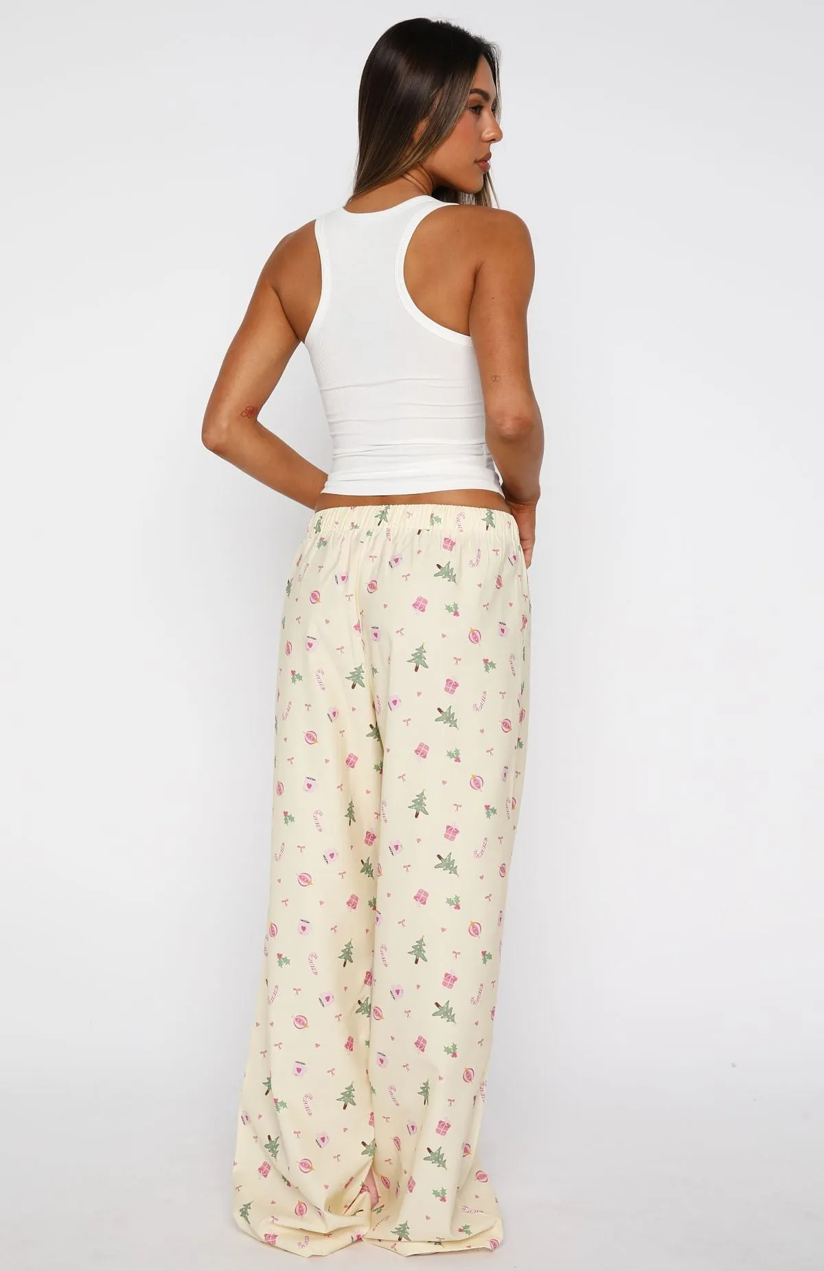 Sweetheart Pyjama Pants Festive Flicker sold by White Fox Boutique product image thumbnail 4