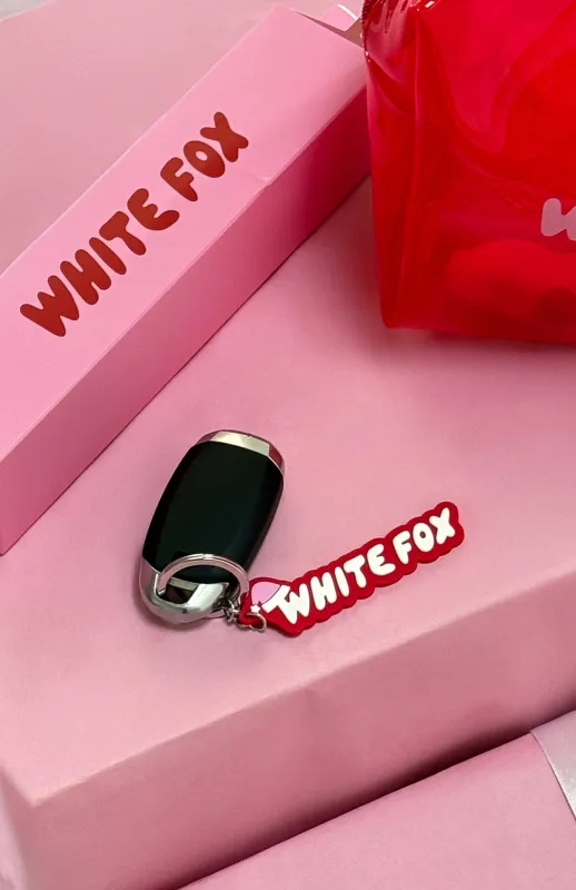 Santa's Hat Keychain Red sold by White Fox Boutique