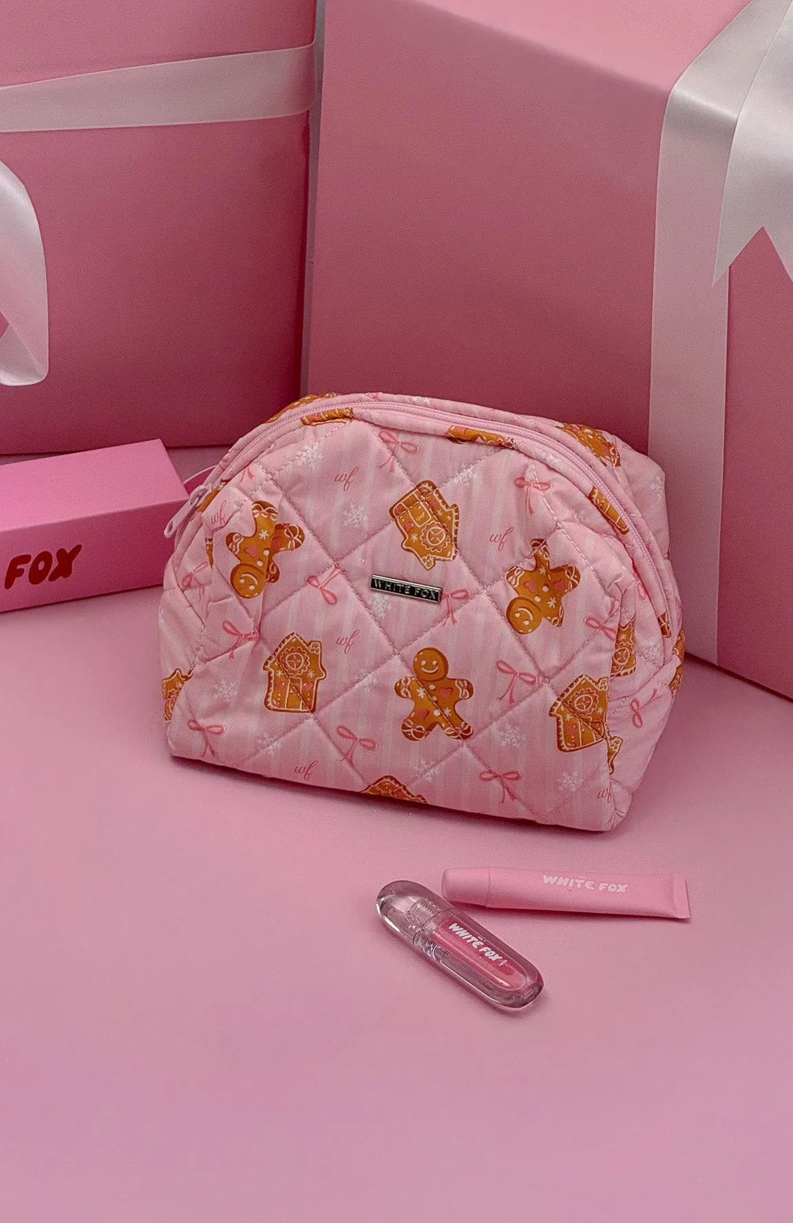 Getting Ready Cosmetic Bag Gingerbread Twist sold by White Fox Boutique product image thumbnail 4