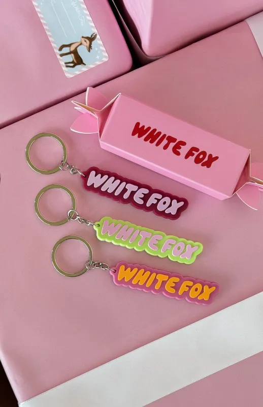 Chasing Rainbows Keychain 3 Pack Mixed sold by White Fox Boutique