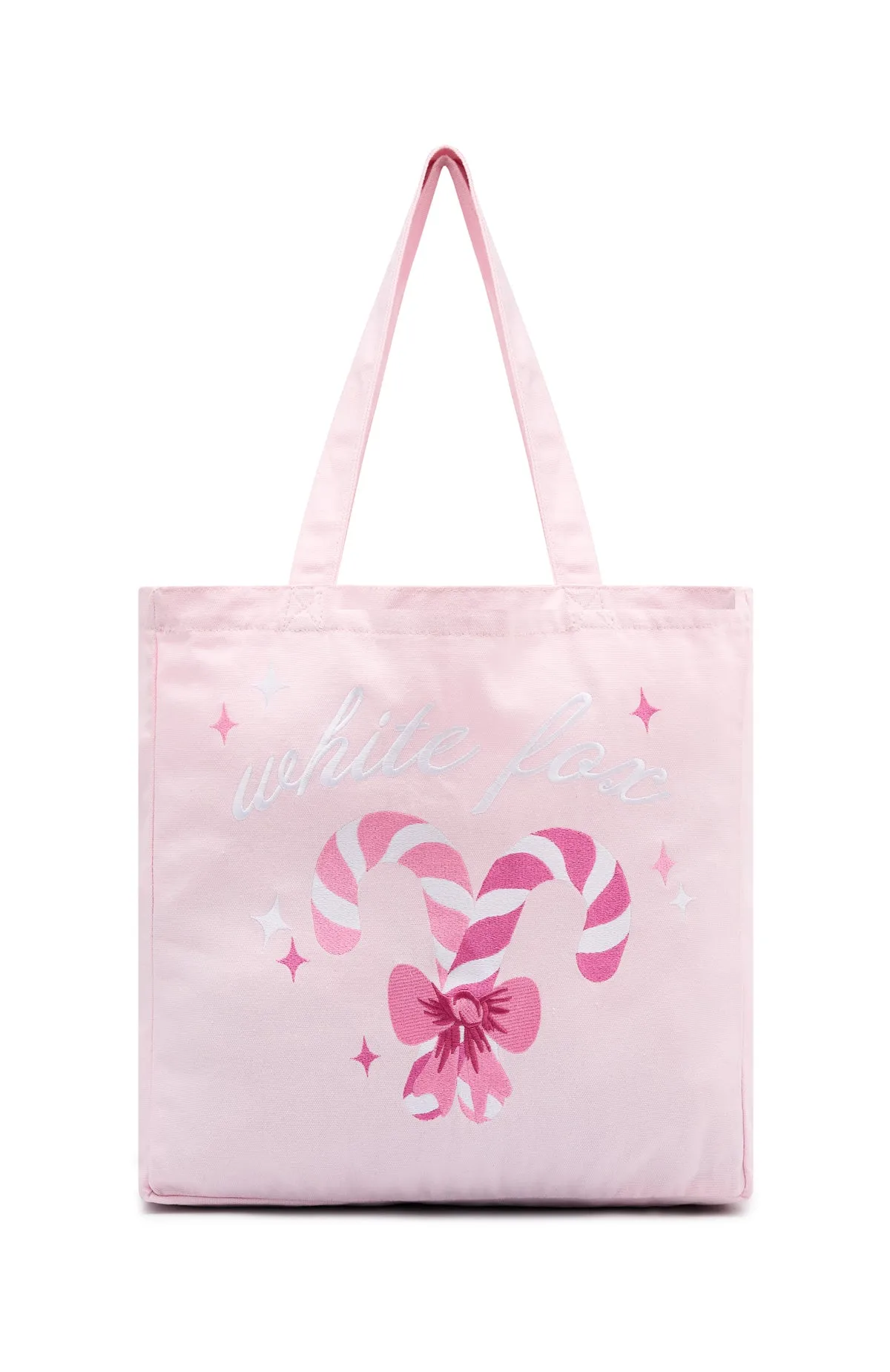 Candy Cane Christmas Tote Bag Cupcake sold by White Fox Boutique product image thumbnail 3