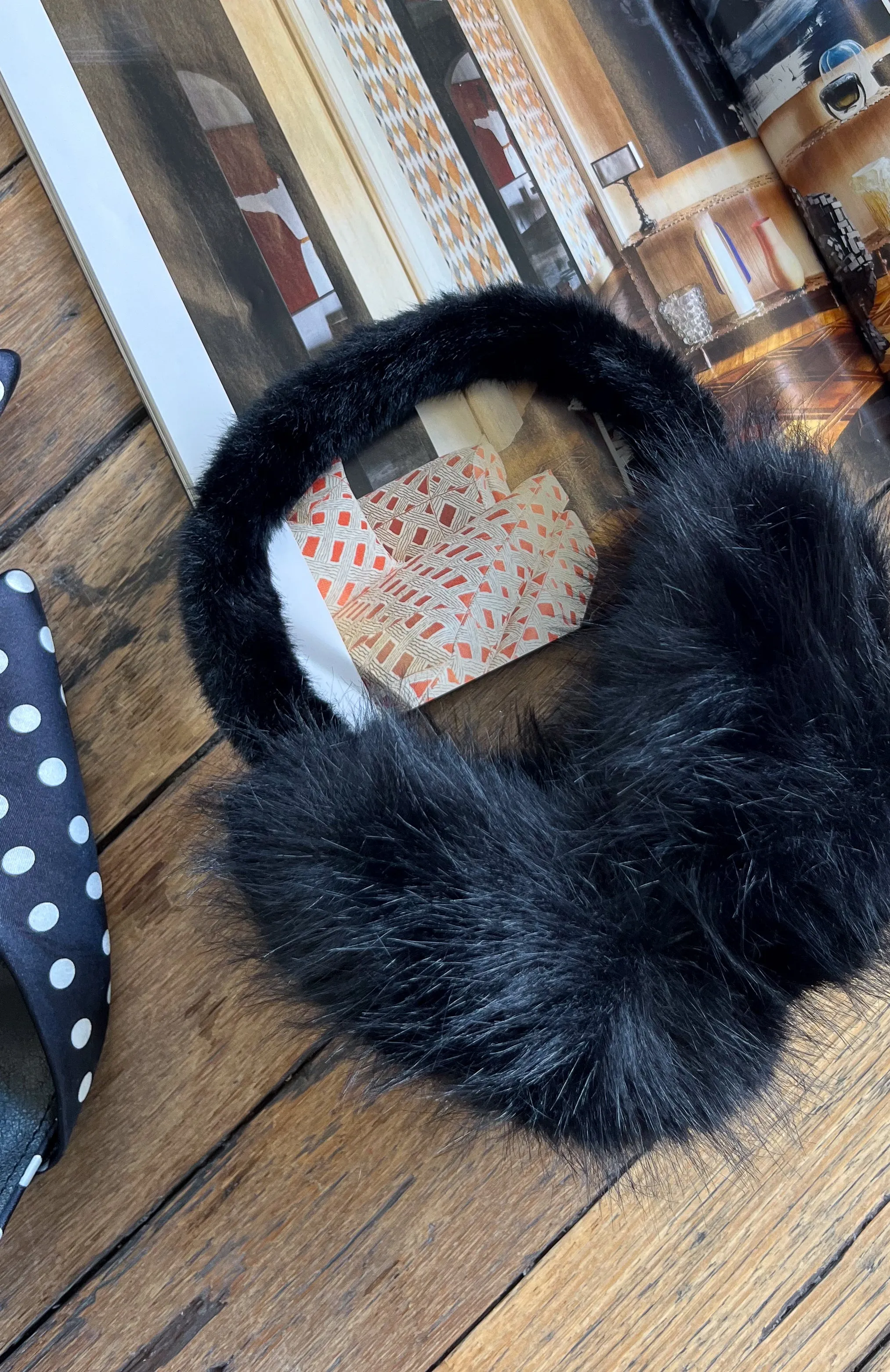 Bonita Ear Muffs Black sold by White Fox Boutique product image thumbnail 5