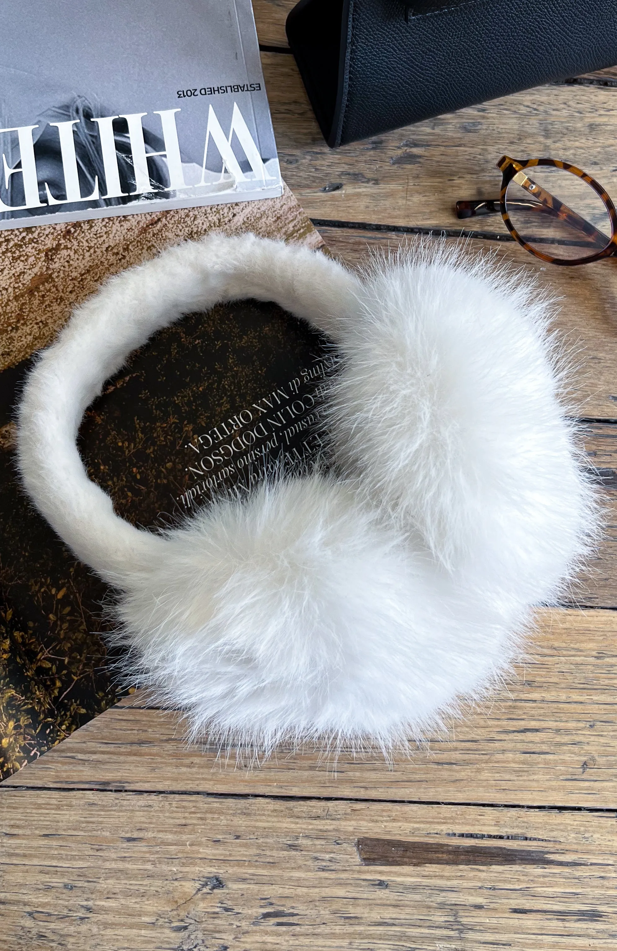 Bonita Ear Muffs White sold by White Fox Boutique product image thumbnail 5