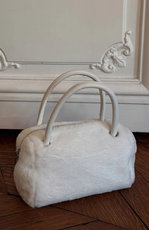 Reese Top Handle Bag White sold by White Fox Boutique