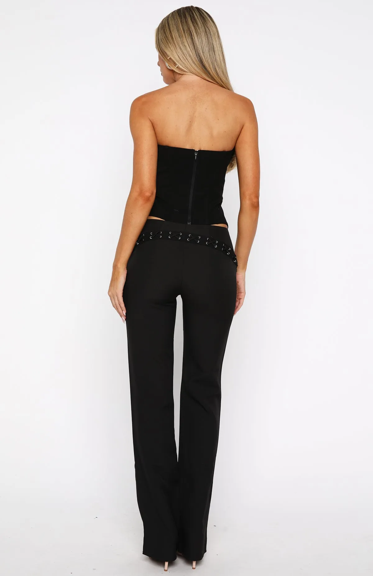 Parisian Nights Pants Black sold by White Fox Boutique product image thumbnail 4