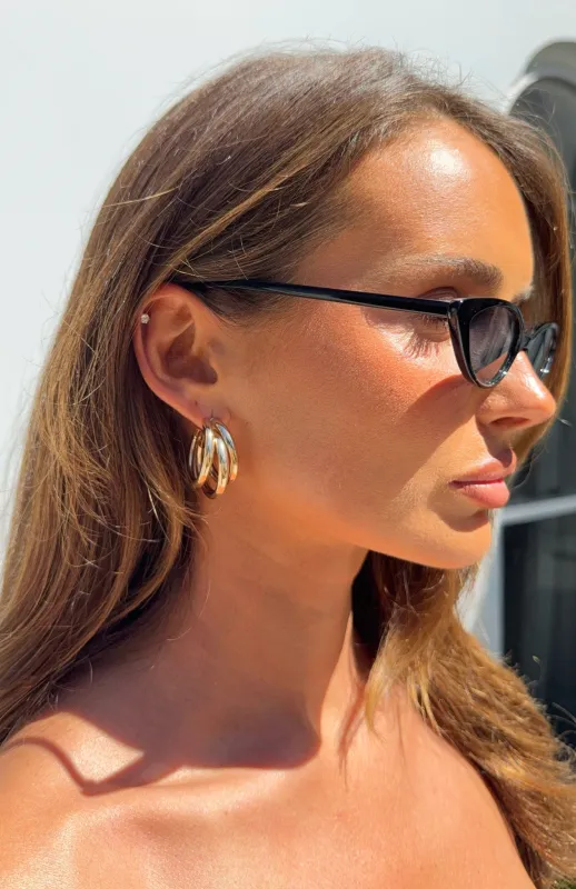 Gwynne Earring Set Gold made by White Fox Boutique