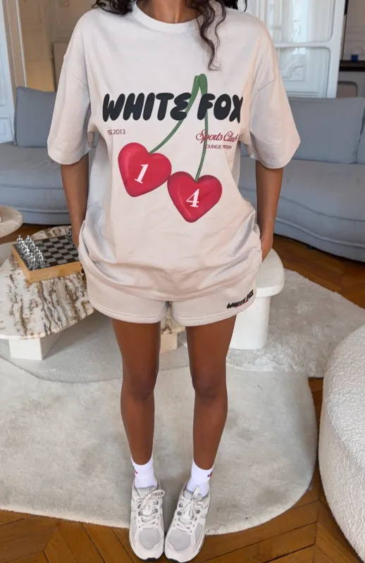 Club 14 Trinity Oversized Tee Moon made by White Fox Boutique