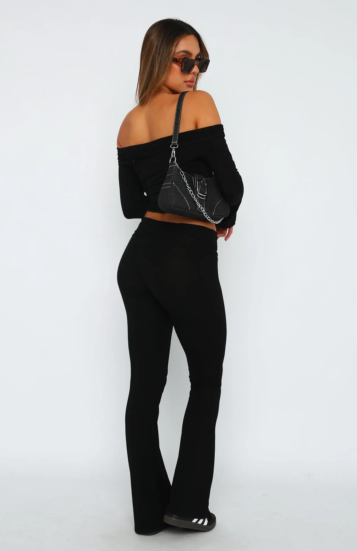 Don't You Worry Pants Black sold by White Fox Boutique product image thumbnail 4