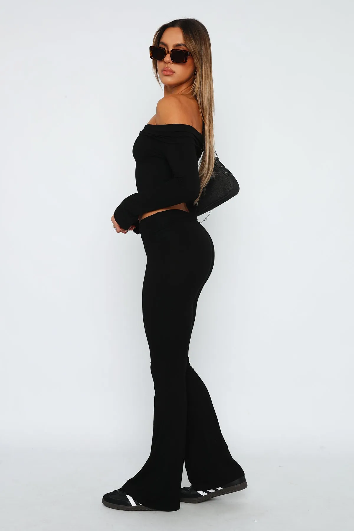 Don't You Worry Pants Black sold by White Fox Boutique product image thumbnail 3