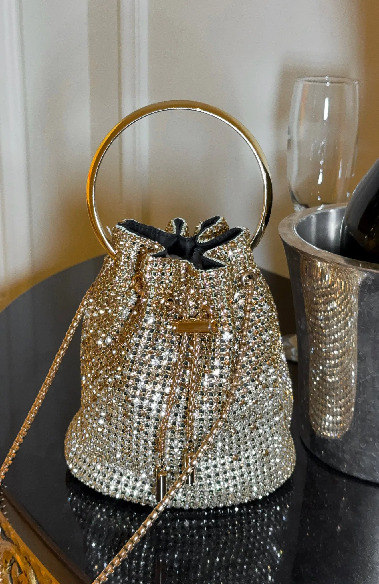 Libbi Bag Gold sold by White Fox Boutique product image thumbnail 4