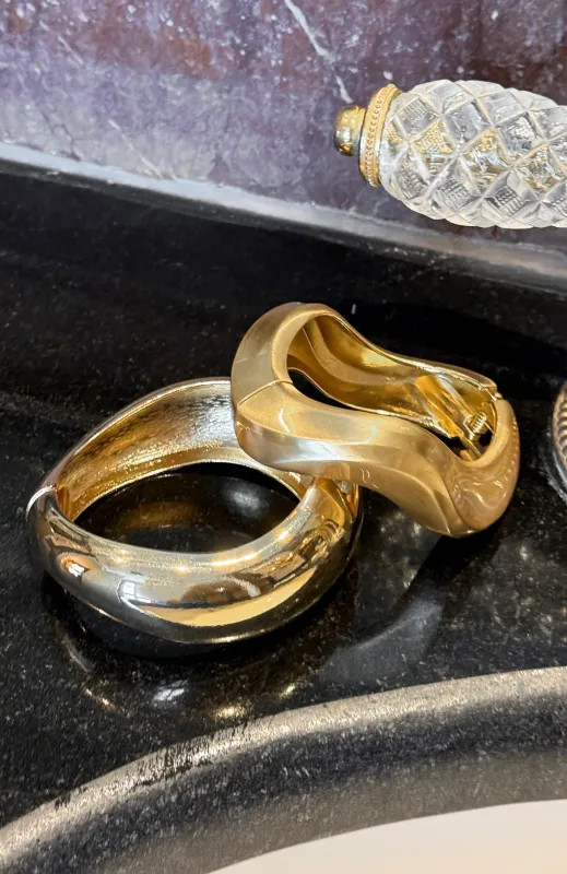 Miller Bracelet Set Gold made by White Fox Boutique