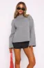 Winter's Chill Knit Sweater Grey sold by White Fox Boutique