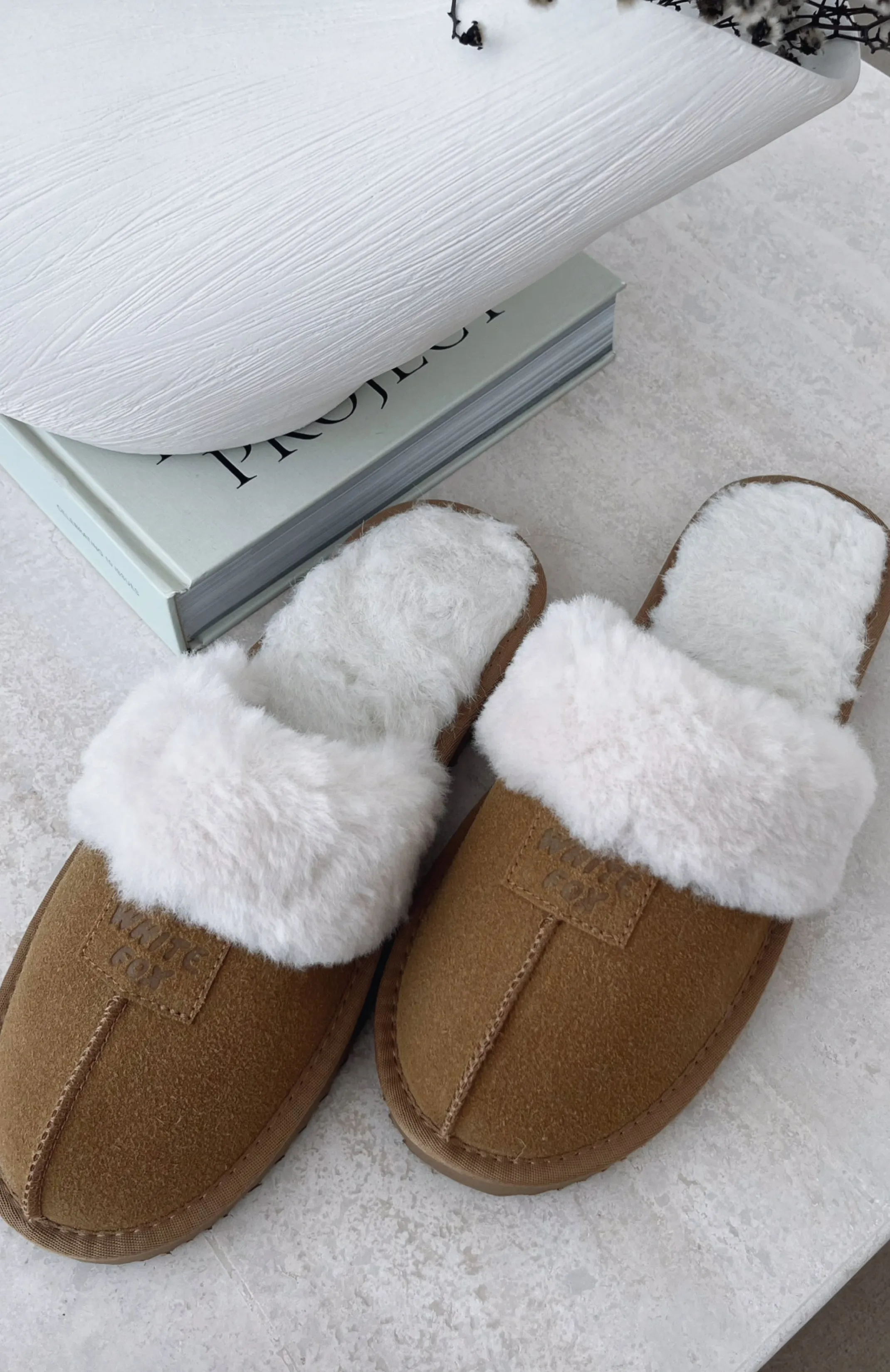 Grayson Slippers Chestnut sold by White Fox Boutique product image thumbnail 5
