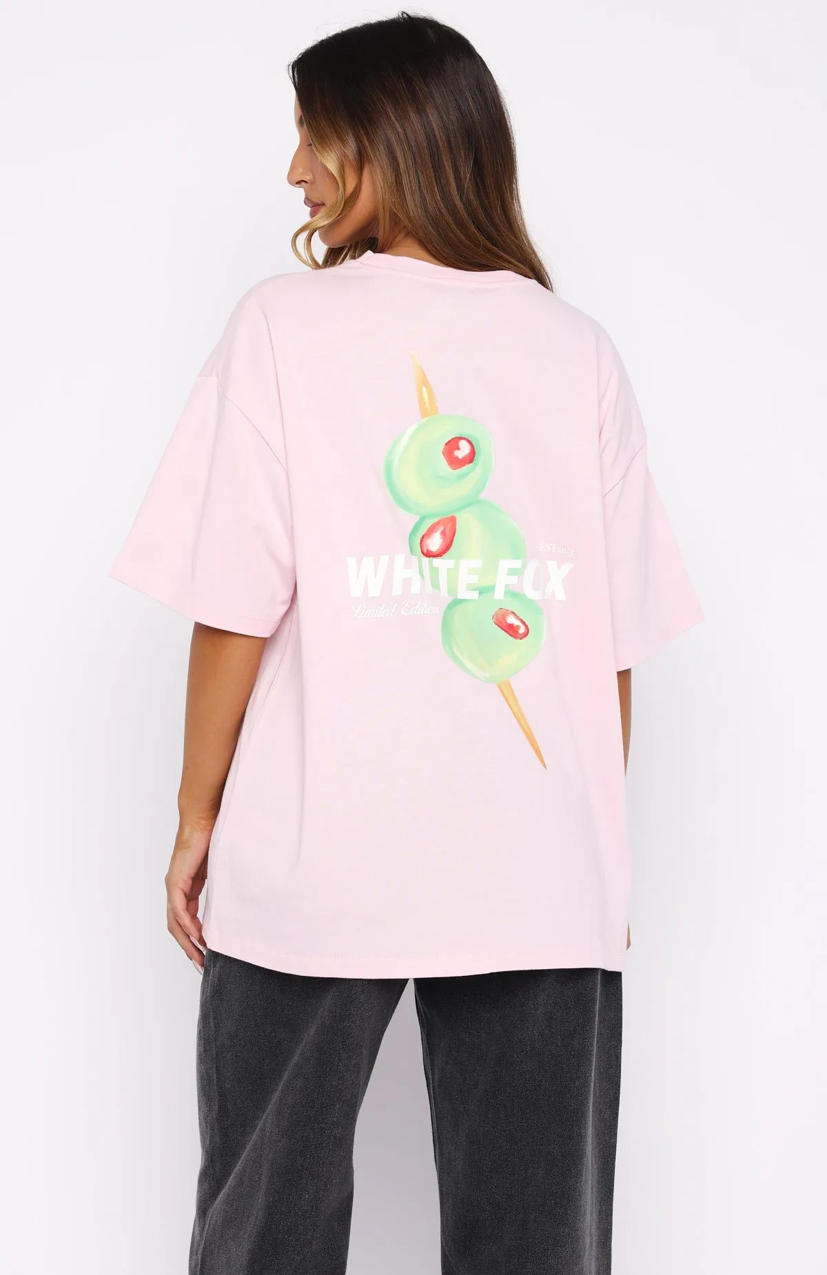 Non Negotiable Oversized Tee Pink sold by White Fox Boutique product image thumbnail 4