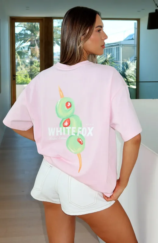 Non Negotiable Oversized Tee Pink sold by White Fox Boutique