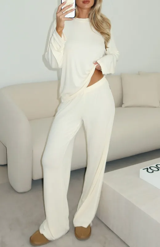 Wish Upon A Star Pyjama Pants Off White sold by White Fox Boutique