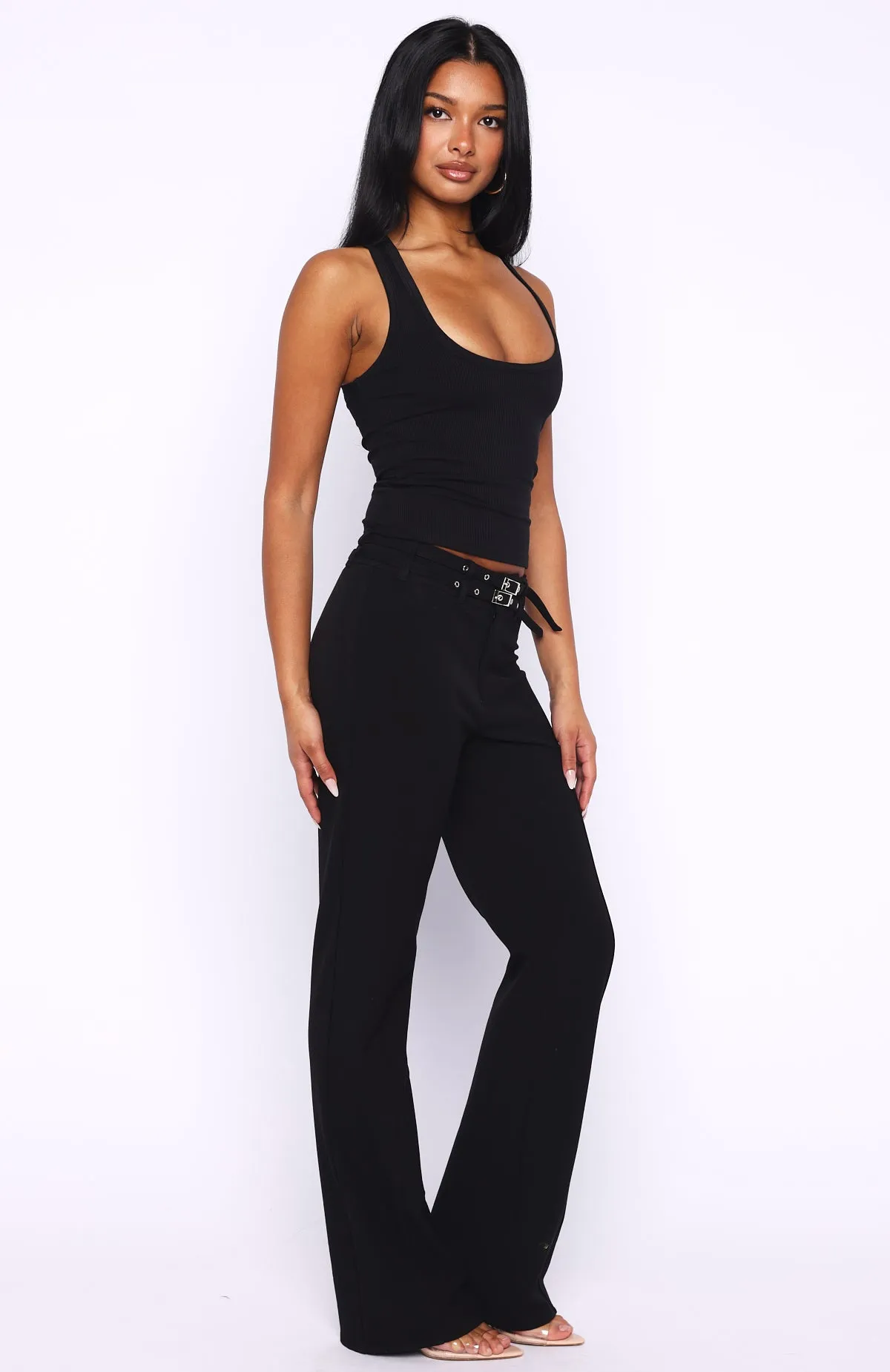 Party Of One Pants Black sold by White Fox Boutique product image thumbnail 3