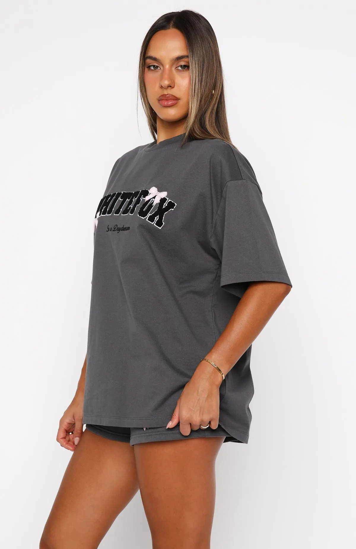 Daydreamers Madeline Oversized Tee Volcanic sold by White Fox Boutique product image thumbnail 3