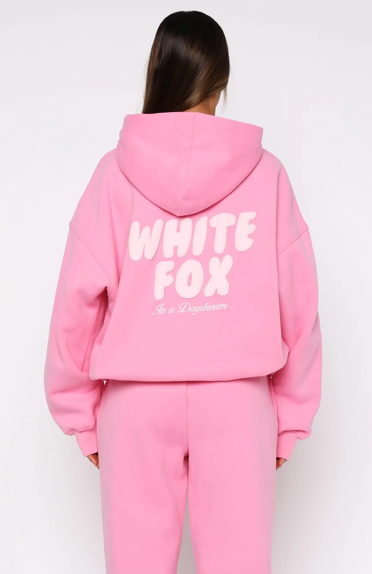 Daydreamers Nadia Oversized Hoodie Bubblegum sold by White Fox Boutique product image thumbnail 5