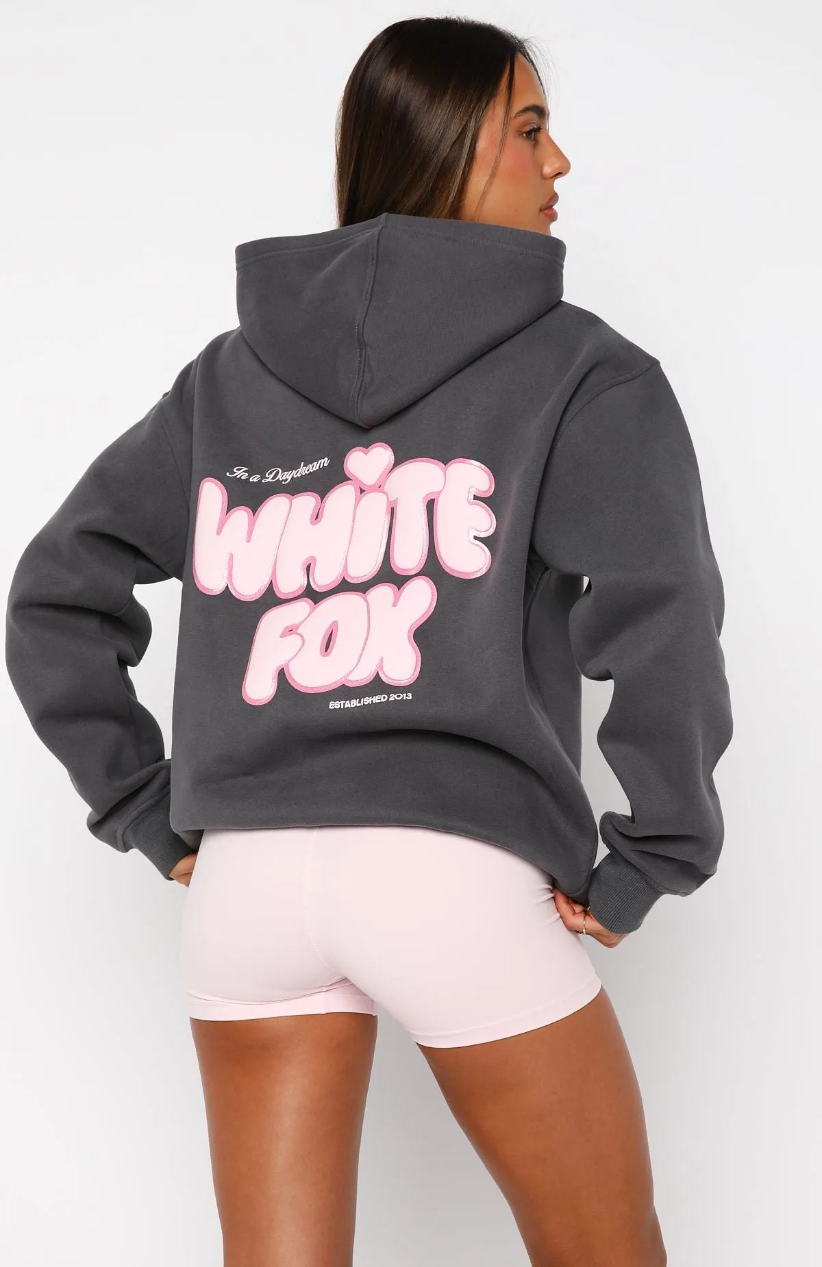 Daydreamers Angelina Oversized Hoodie Volcanic sold by White Fox Boutique product image thumbnail 4