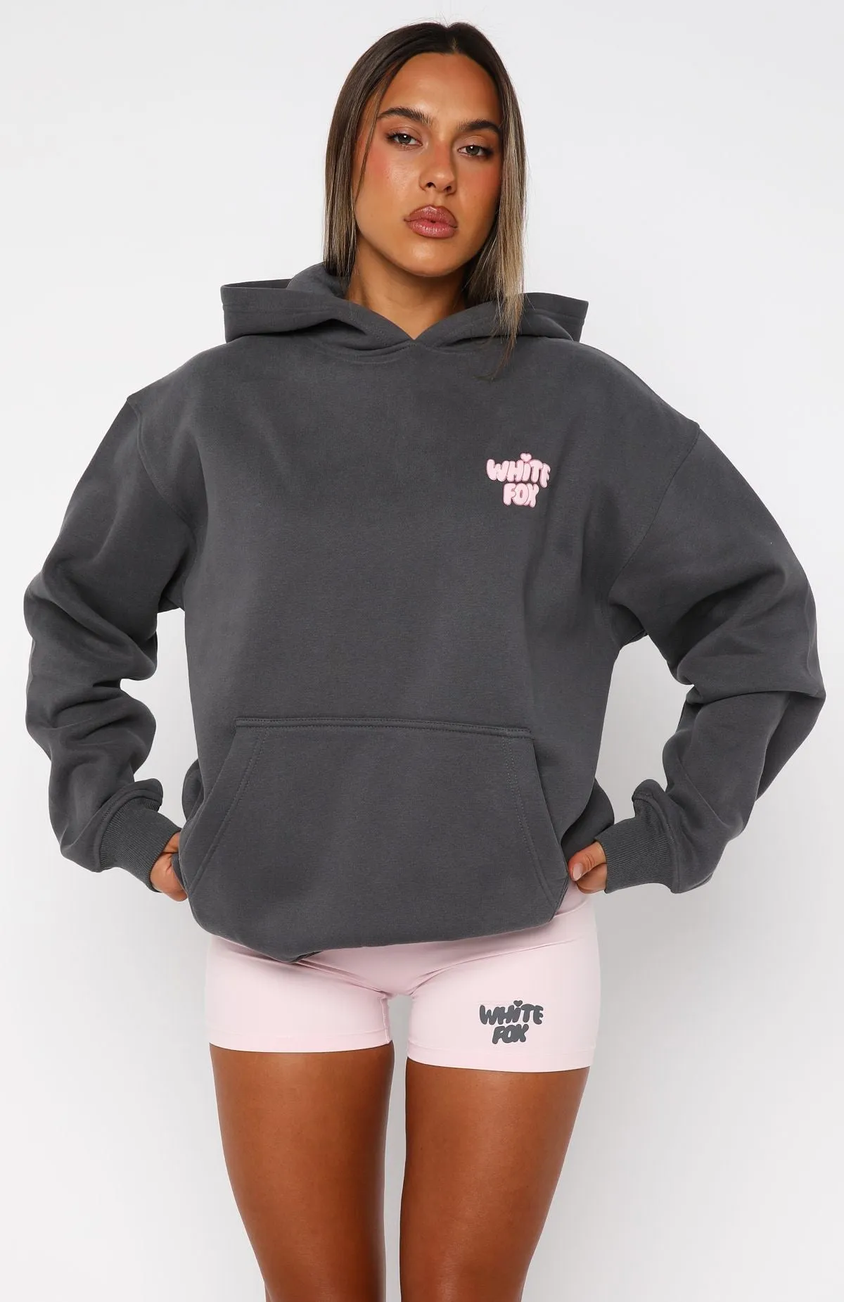 Daydreamers Angelina Oversized Hoodie Volcanic sold by White Fox Boutique product image thumbnail 2