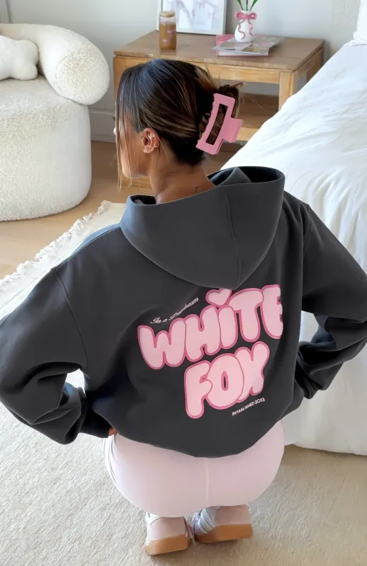 Daydreamers Angelina Oversized Hoodie Volcanic sold by White Fox Boutique