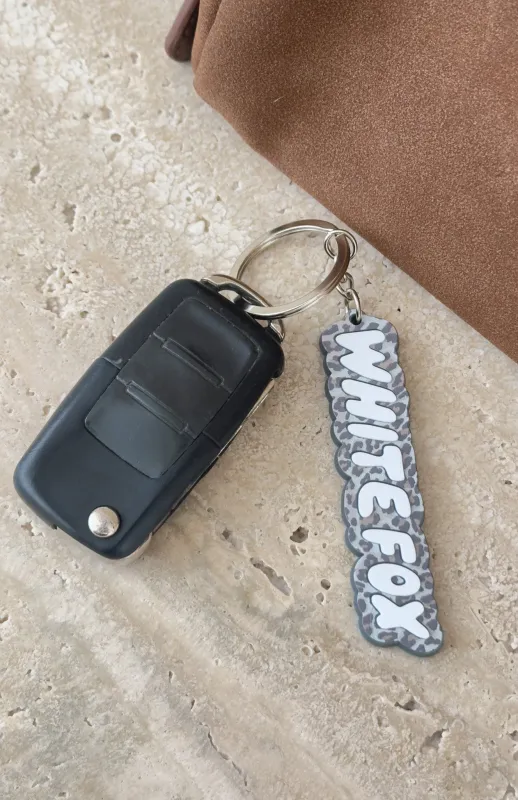 I've Got You Keychain Leopard sold by White Fox Boutique