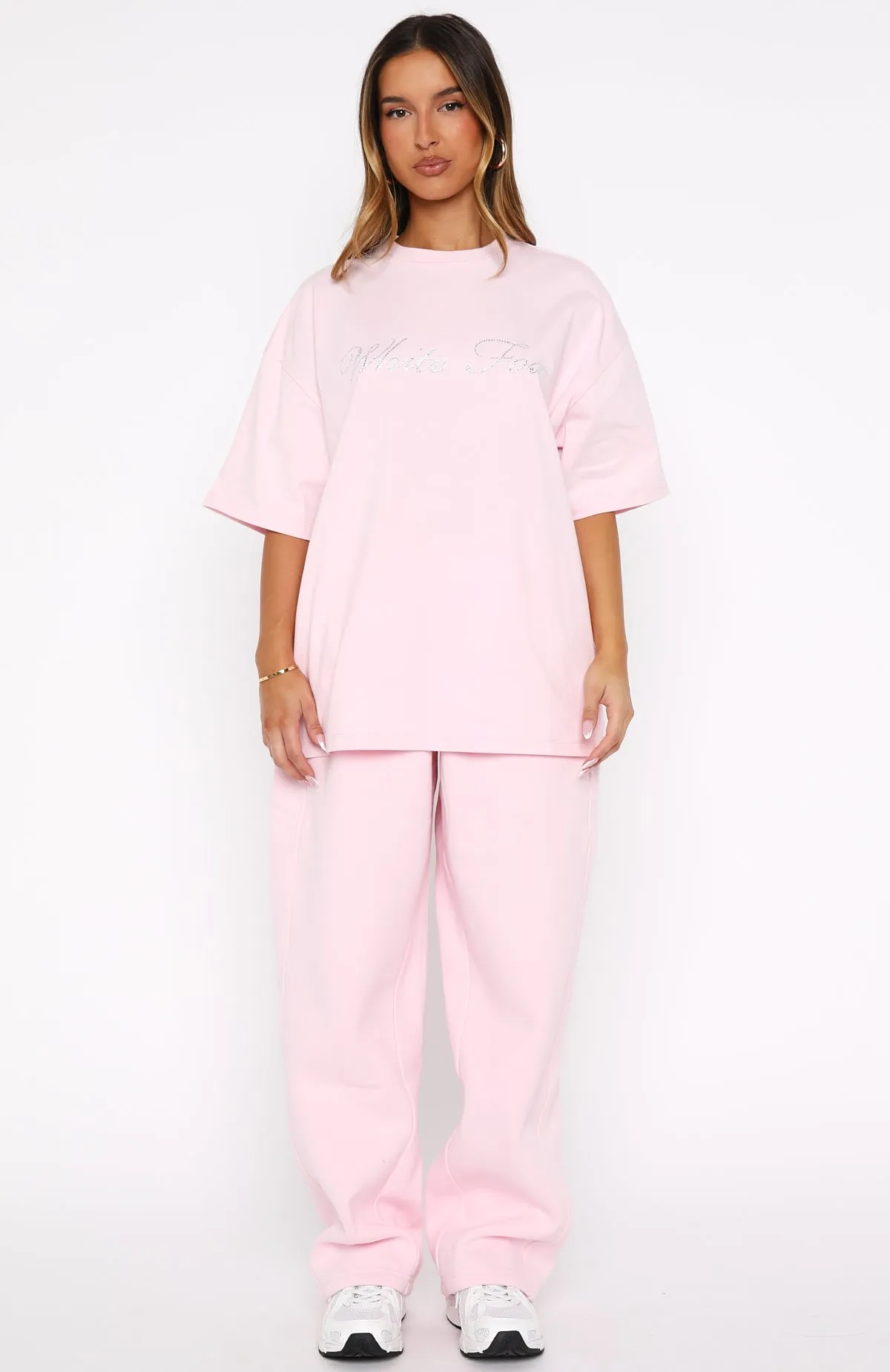 Make It Or Break It Oversized Tee Pink sold by White Fox Boutique product image thumbnail 5