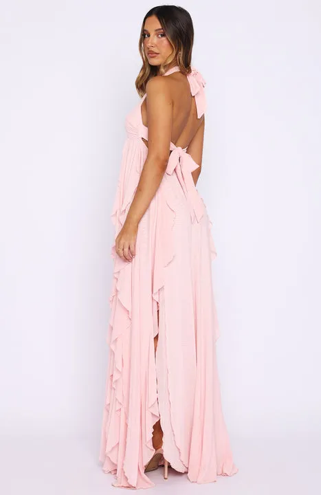 Coral Sands Mesh Maxi Dress Pink sold by White Fox Boutique product image thumbnail 4