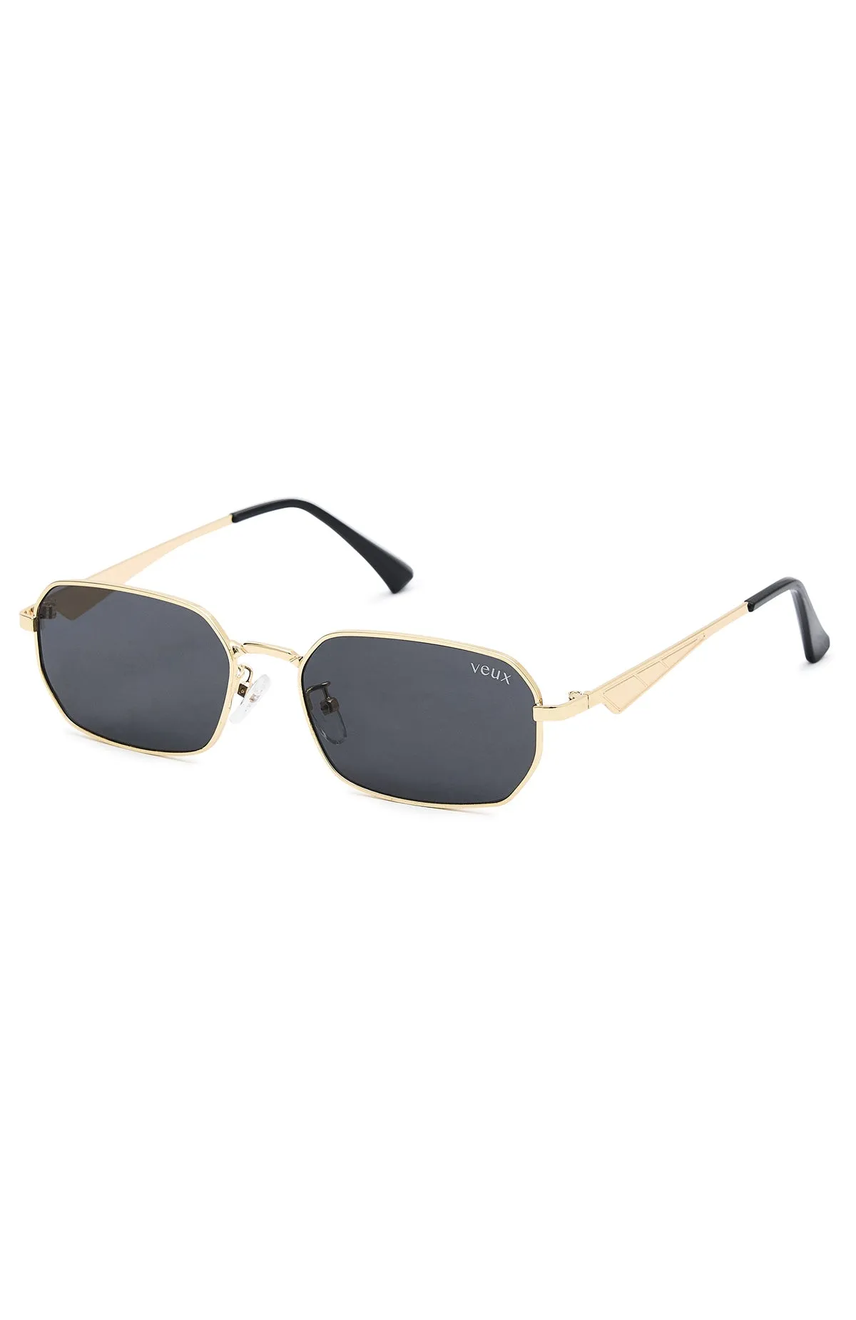 Arden Sunglasses Black/Gold sold by White Fox Boutique product image thumbnail 3