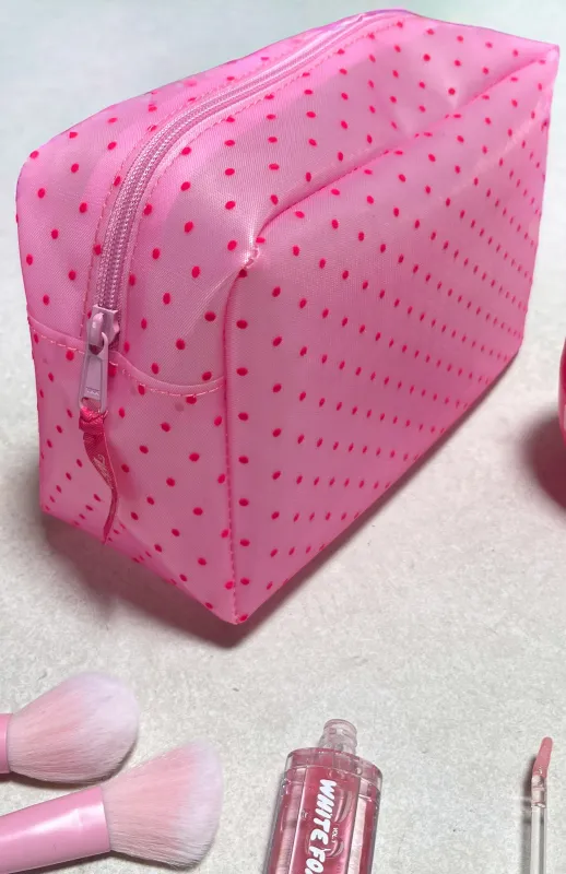 Nora Case Pink Polka Dots sold by White Fox Boutique