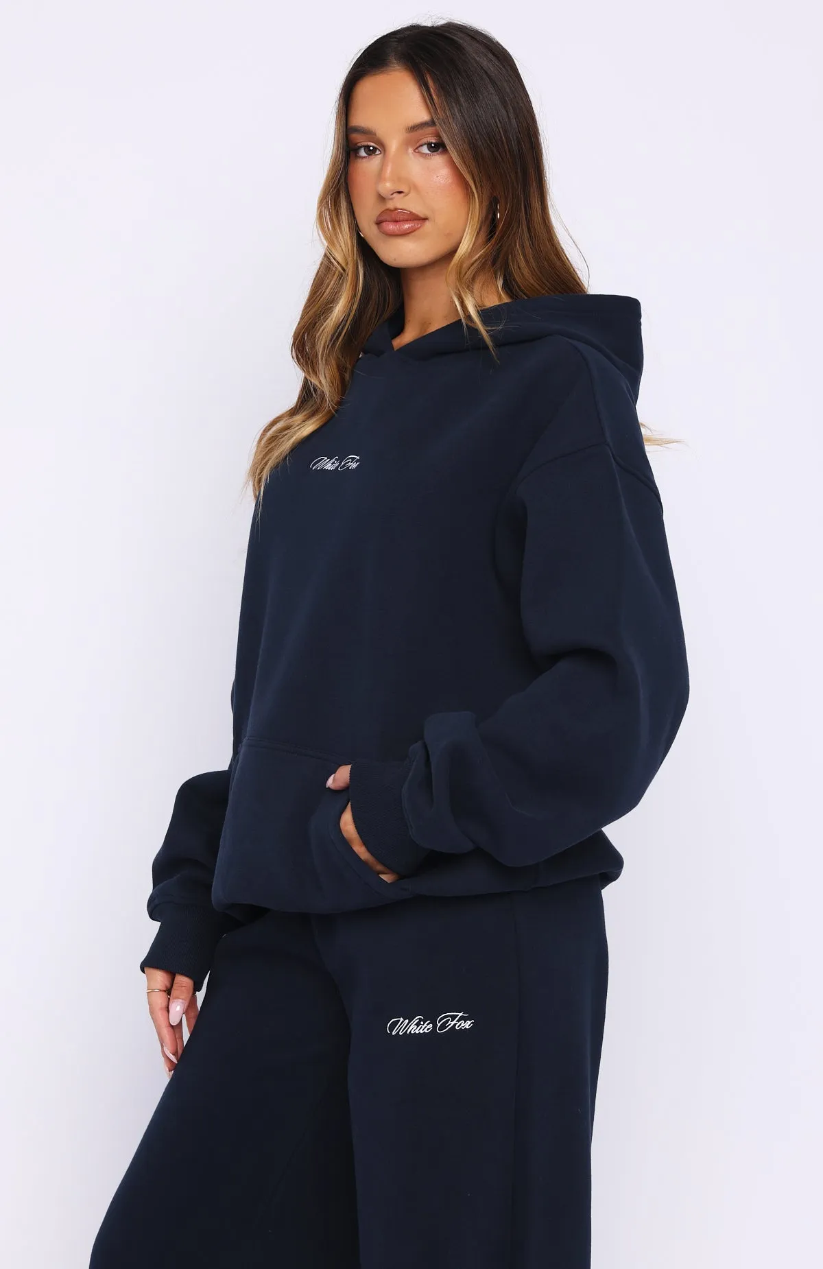 Wishing For It Oversized Hoodie Navy sold by White Fox Boutique product image thumbnail 3