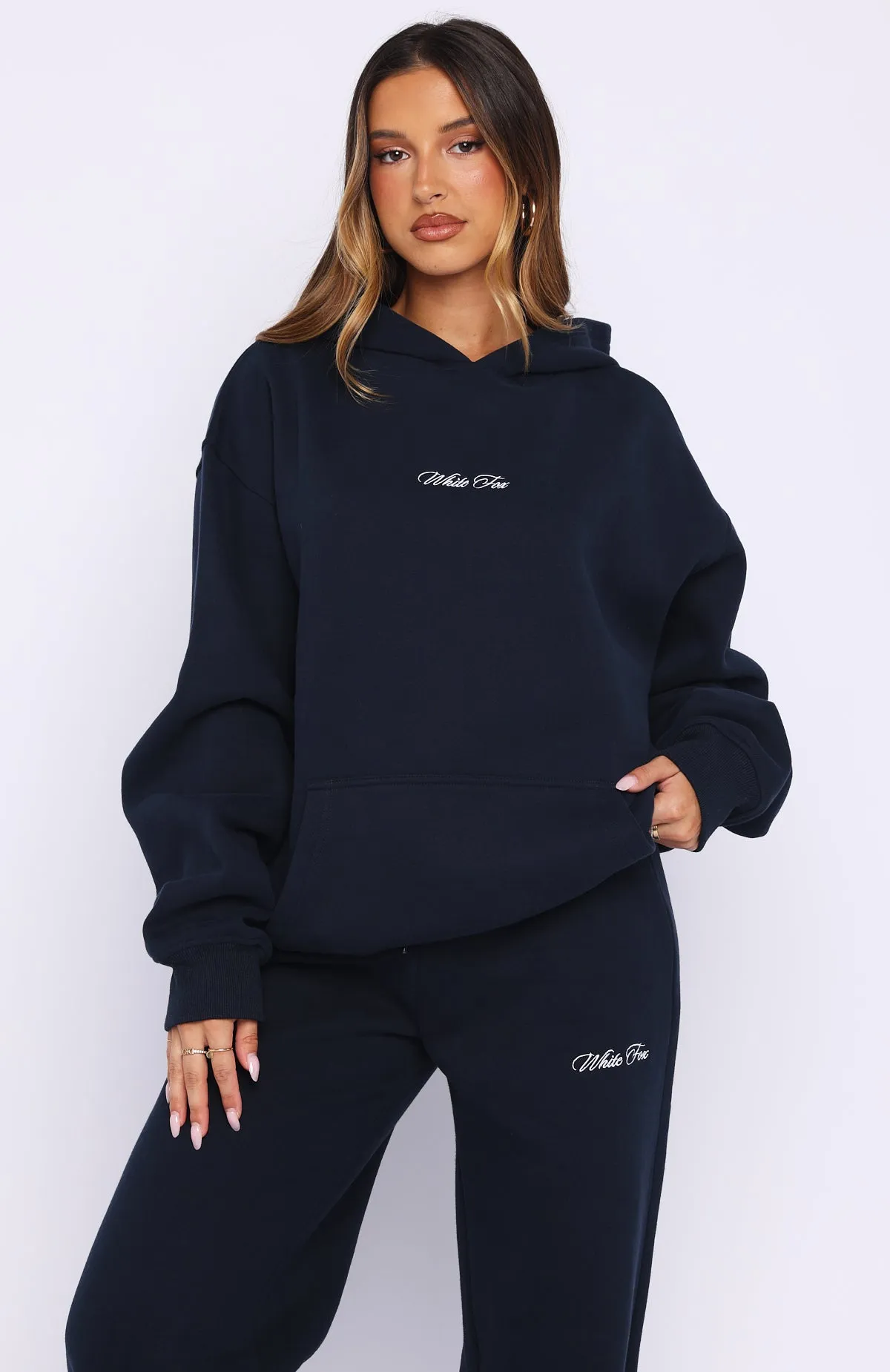 Wishing For It Oversized Hoodie Navy sold by White Fox Boutique product image thumbnail 2