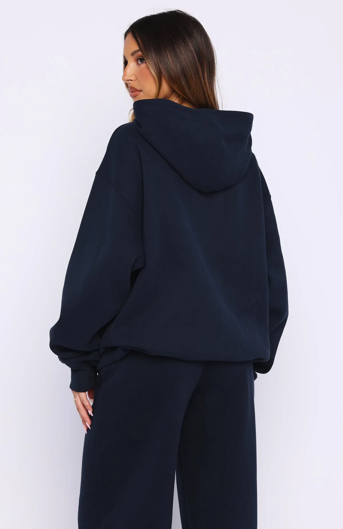 Wishing For It Oversized Hoodie Navy sold by White Fox Boutique product image thumbnail 4