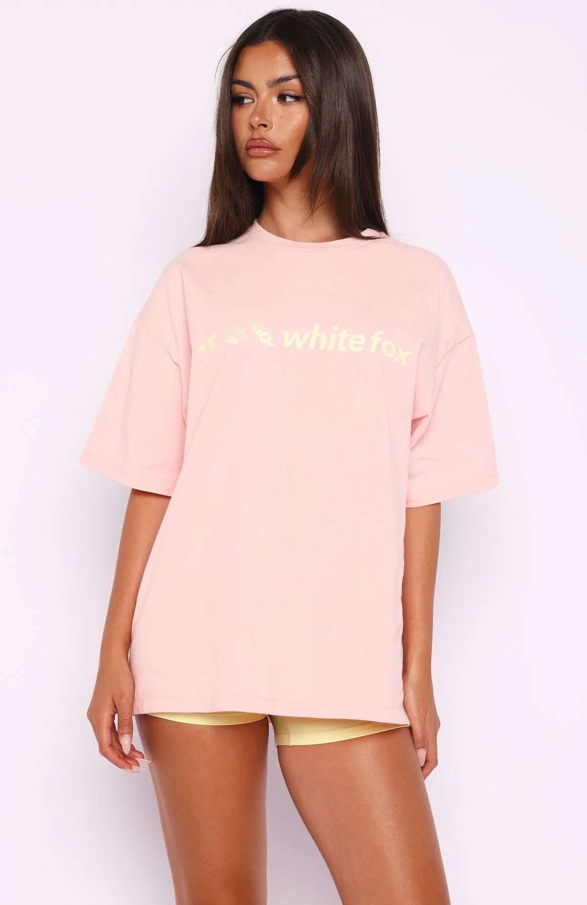 Tropic Rush Oversized Tee Pink sold by White Fox Boutique product image thumbnail 2