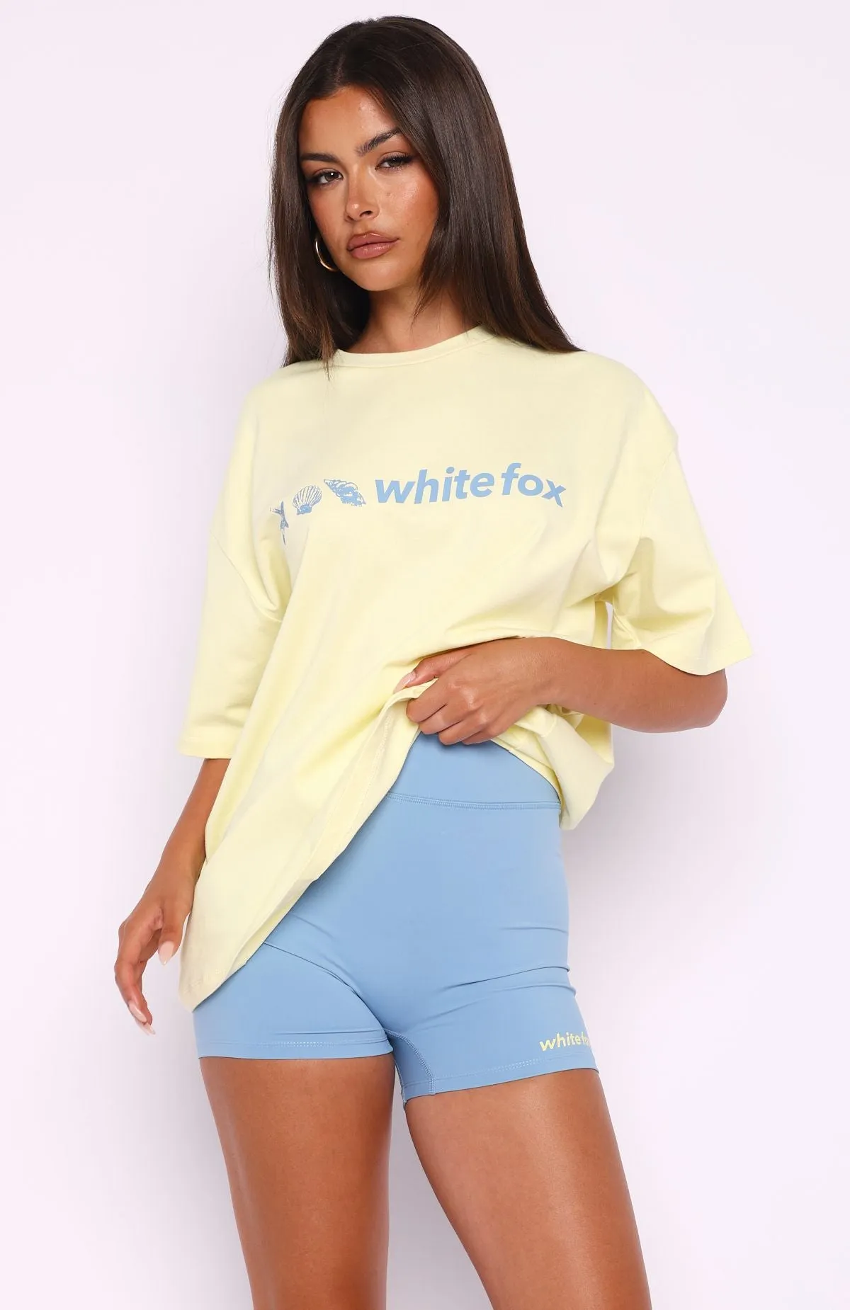 Tropic Rush Bike Shorts Blue sold by White Fox Boutique product image thumbnail 2