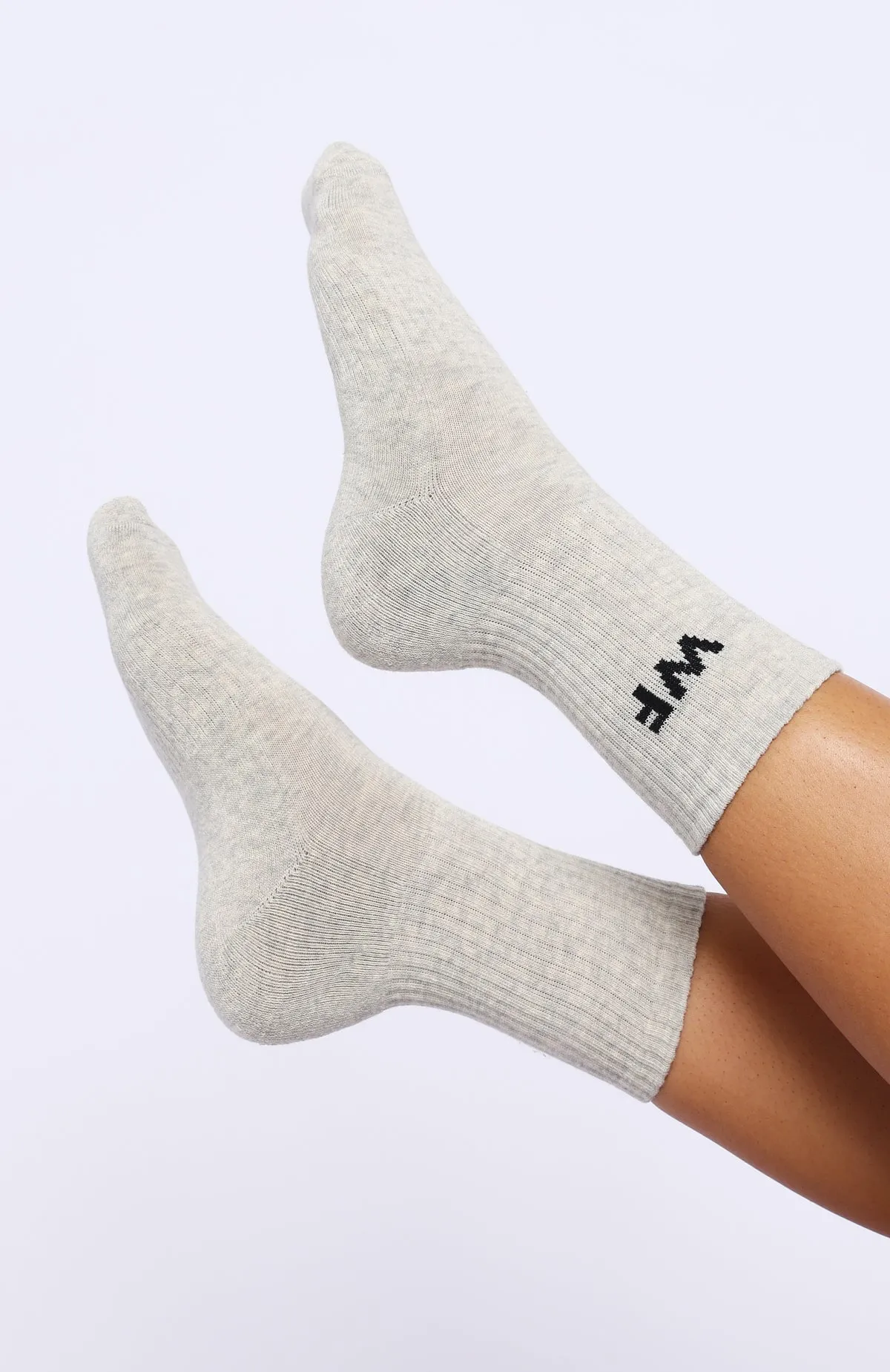 My Peace Socks Set Black/Grey/White sold by White Fox Boutique product image thumbnail 3