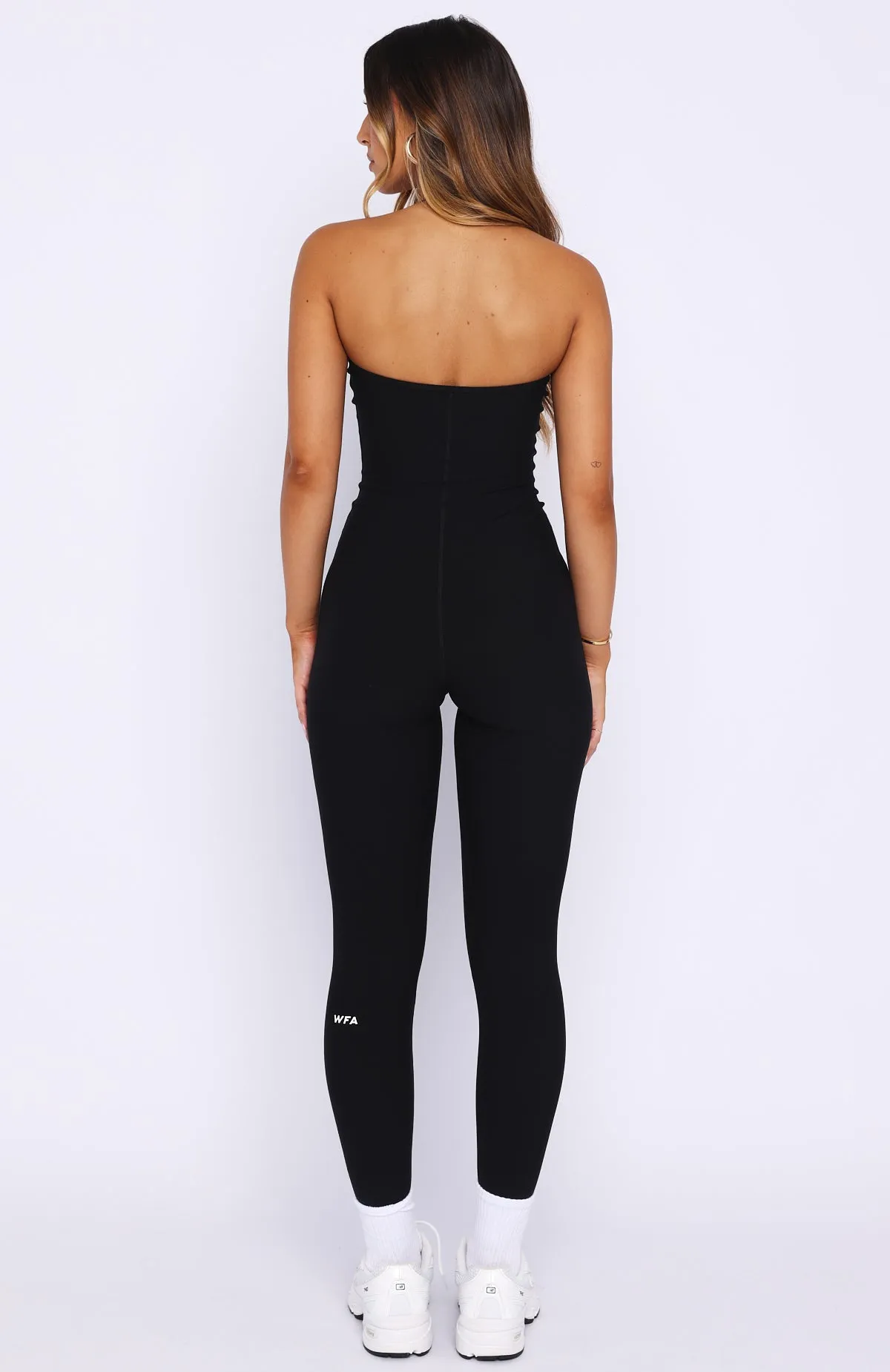Swift Jumpsuit Black sold by White Fox Boutique product image thumbnail 5