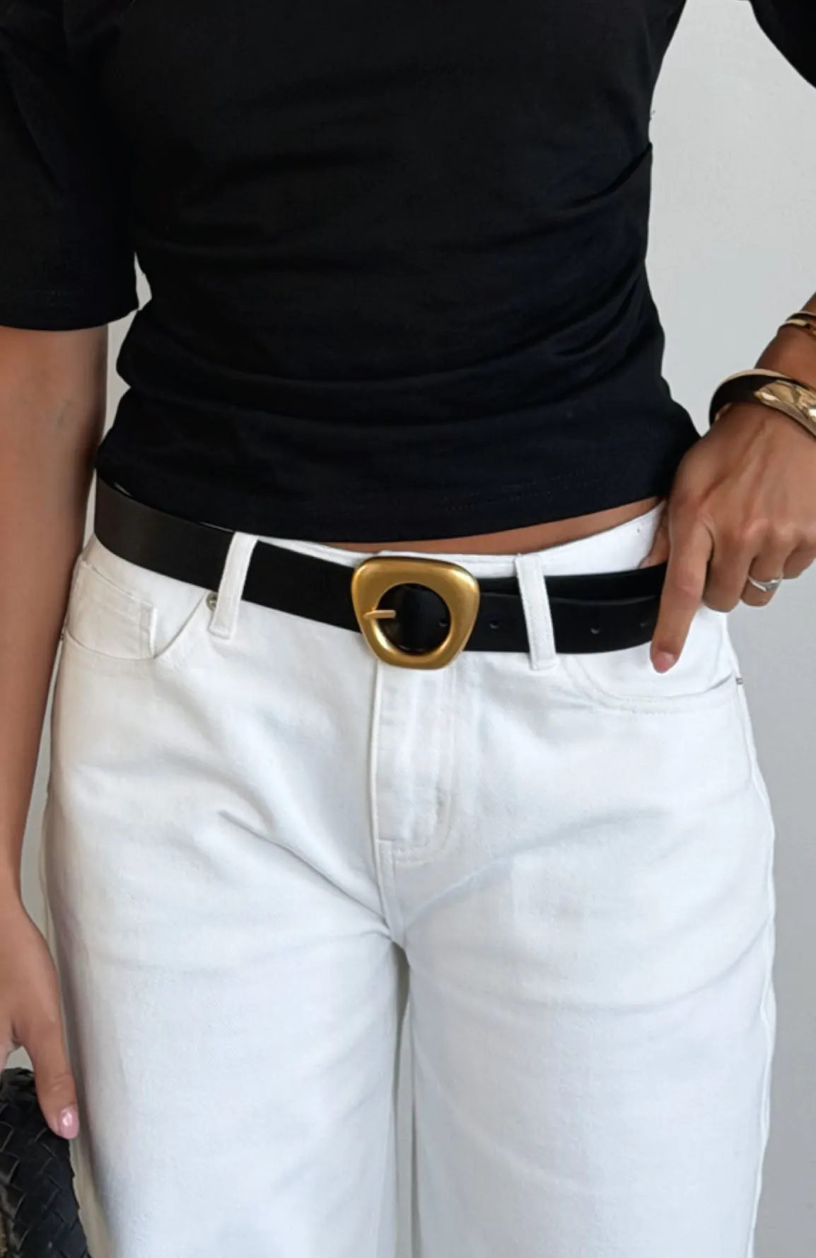 Opal Belt Black/Gold sold by White Fox Boutique product image thumbnail 2