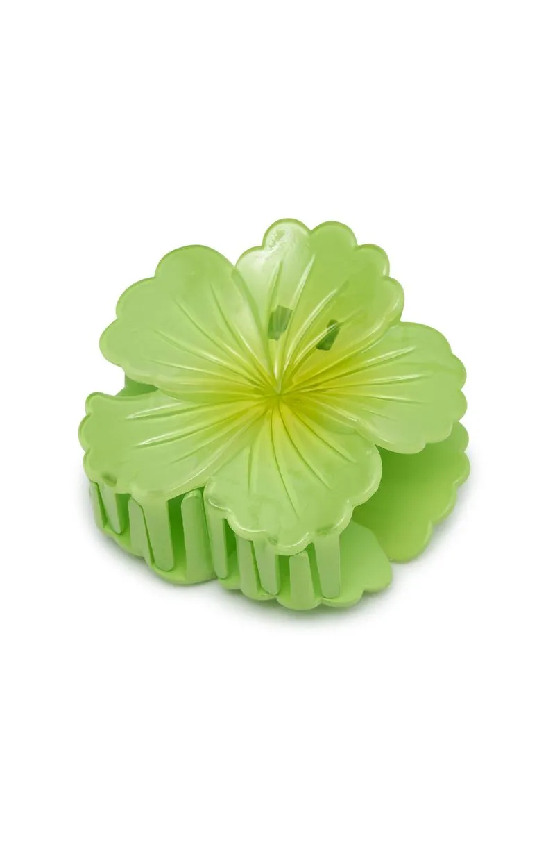 Celia Hair Clip Lime sold by White Fox Boutique product image thumbnail 2