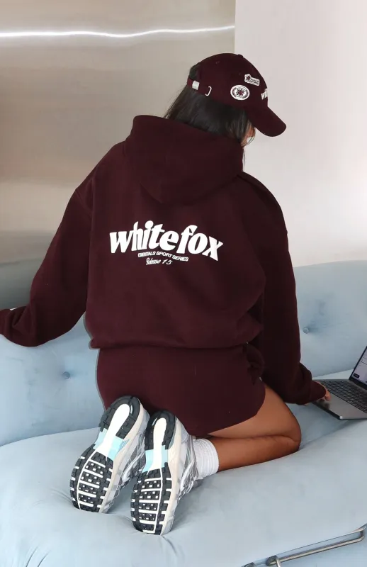 Release 15 Kiana Oversized Hoodie Plum made by White Fox Boutique