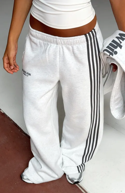 Release 15 Asalia Wide Leg Sweatpants Grey Marle sold by White Fox Boutique