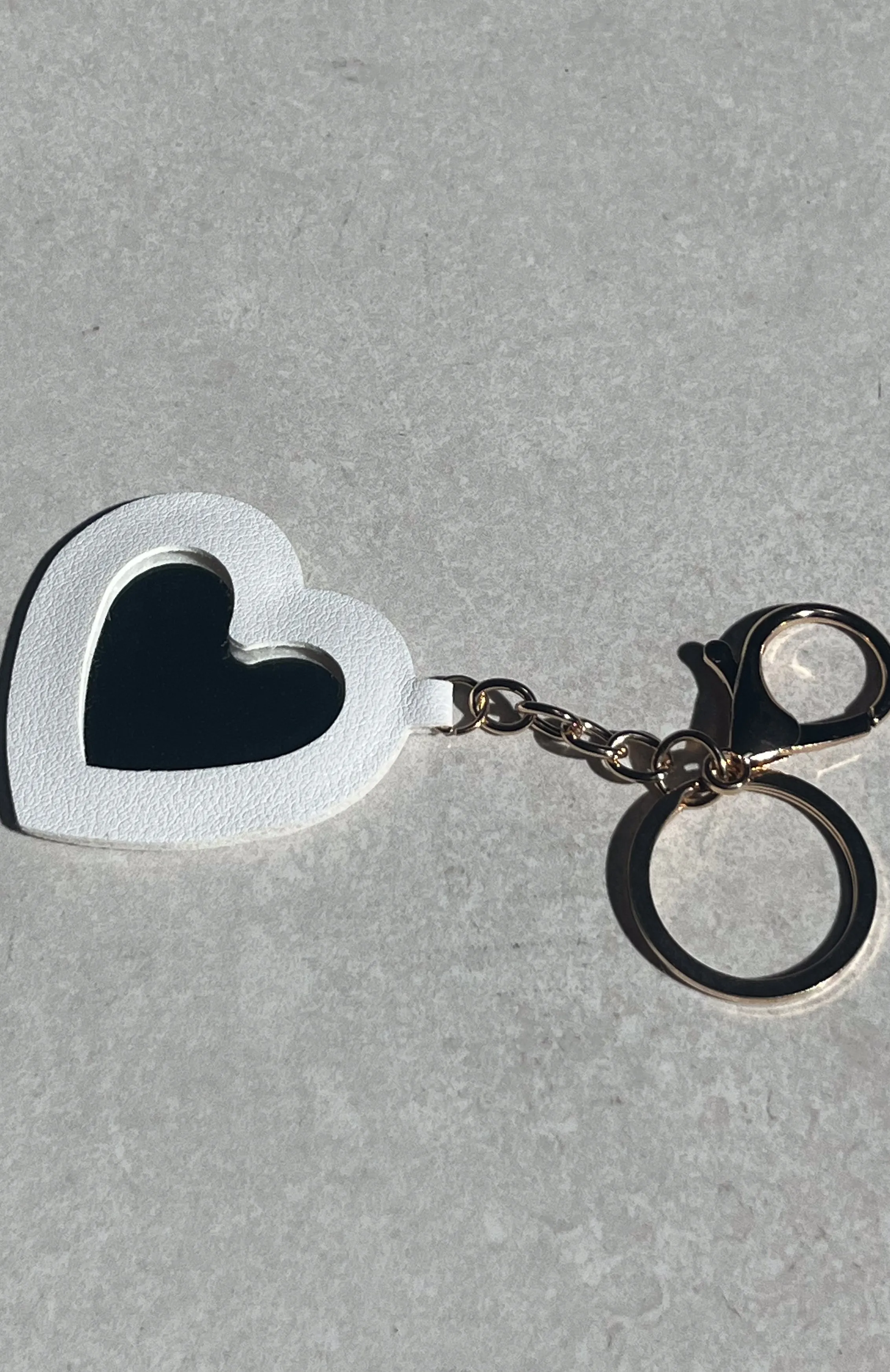 Haven Keychain White sold by White Fox Boutique product image thumbnail 3